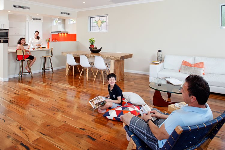 custom two storey home