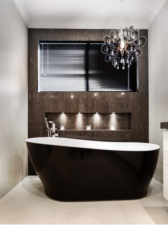 Style Trends: The New Black in the Bathroom 