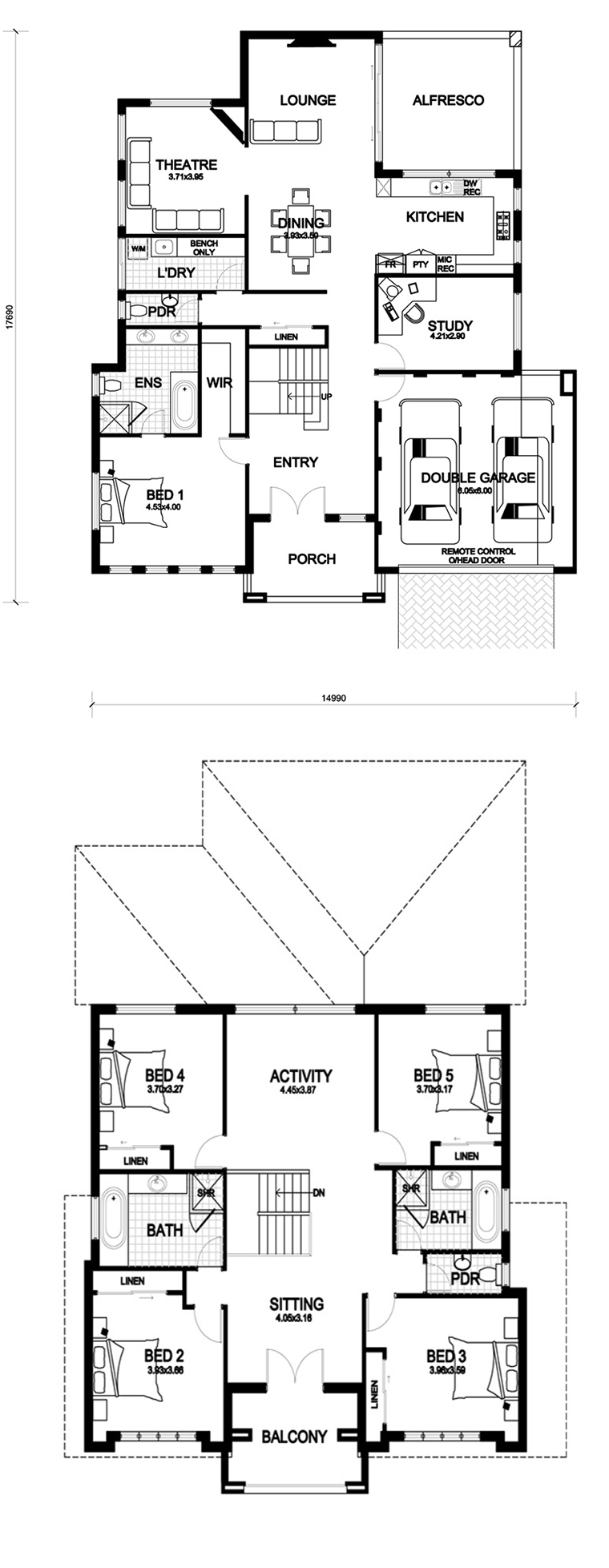 Endeavour floor plan