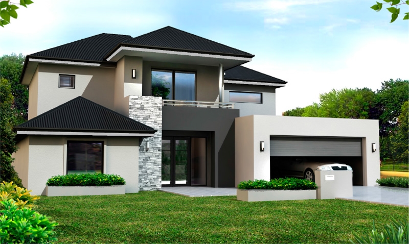 Narrow Lot Home Designs Two Storey Home Designs 